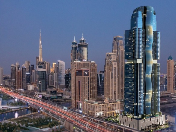 Al Habtoor Tower exterior view