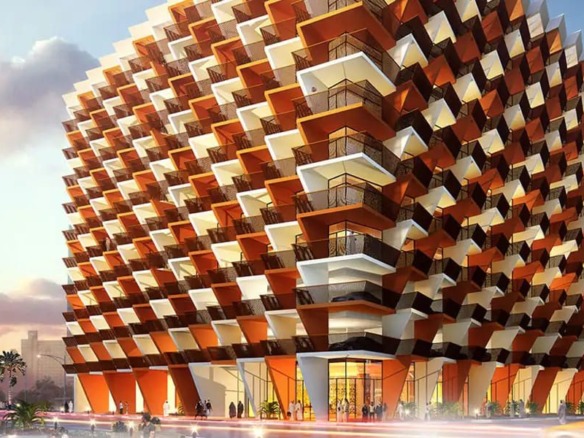 Binghatti Crystals exterior view