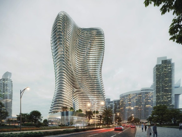 Bugatti Residences by Binghatti exterior view