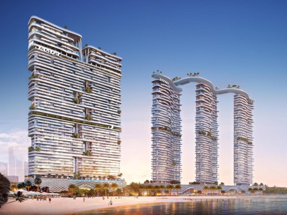 Damac Bay 2 Cavalli exterior view