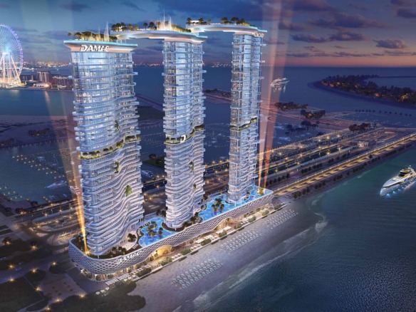 Damac Bay exterior view