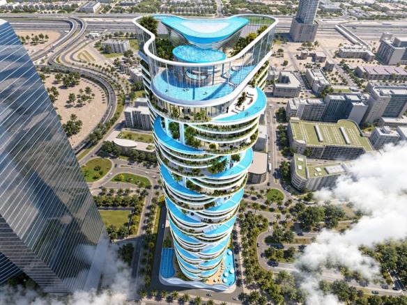 Damac Casa exterior view