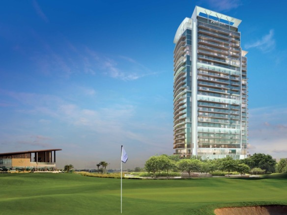 Damac Hills - Radisson Dubai exterior view