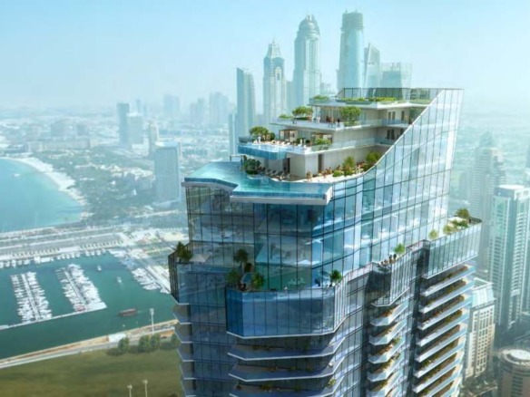 Habtoor Grand Residences exterior view