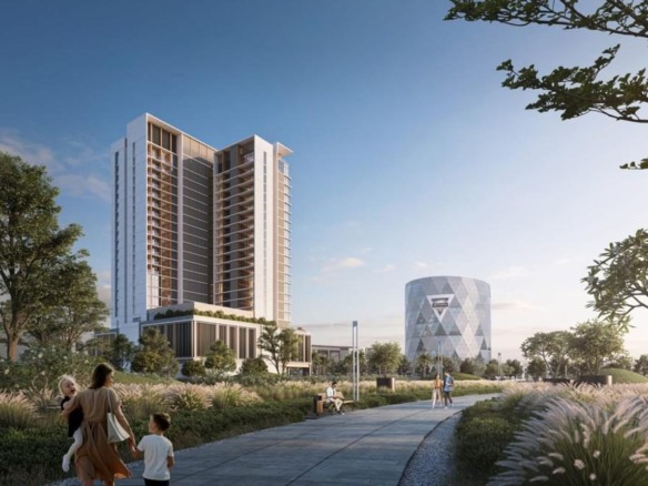 Mallside Residence exterior view