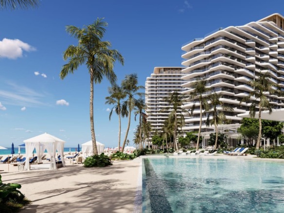 Nikki Beach Residences exterior view