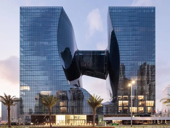 Opus By Zaha Hadid exterior view