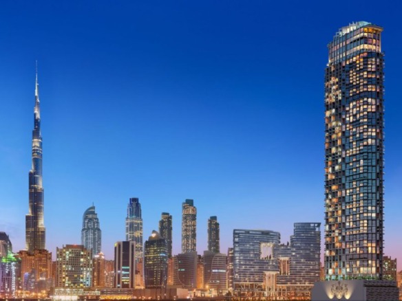 SLS Dubai Hotels and Residences exterior view