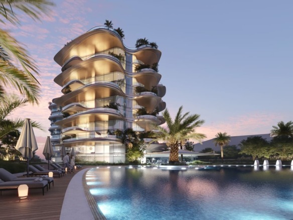 SLS Residences at Palm Jumeriah exterior view