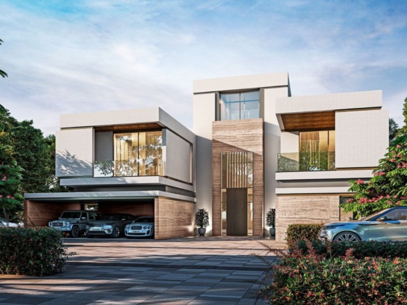 Sobha Estates villas exterior view