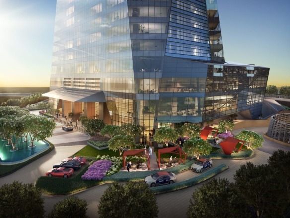 Uptown Tower exterior view