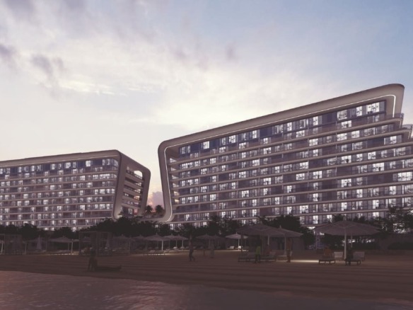 Yas Beach Residence exterior view
