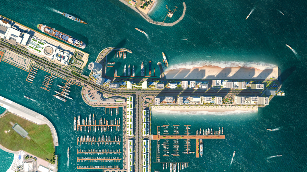 Новый проект Emaar Beachfront