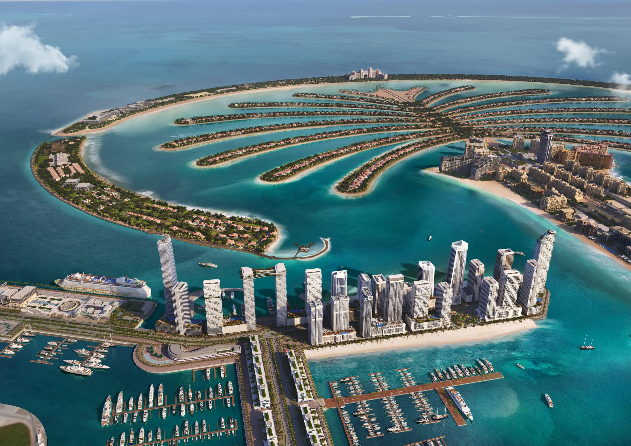 BENOY_DubaiHarbour_CGI11_04 Новый проект Emaar Beachfront
