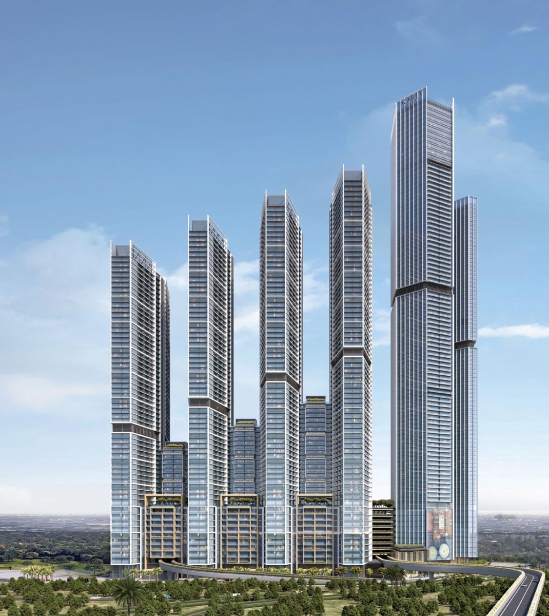 Горизонт в Sobha Central