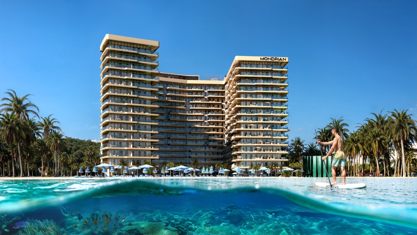 Mondrian Beachfront Residence at Al Marjan island