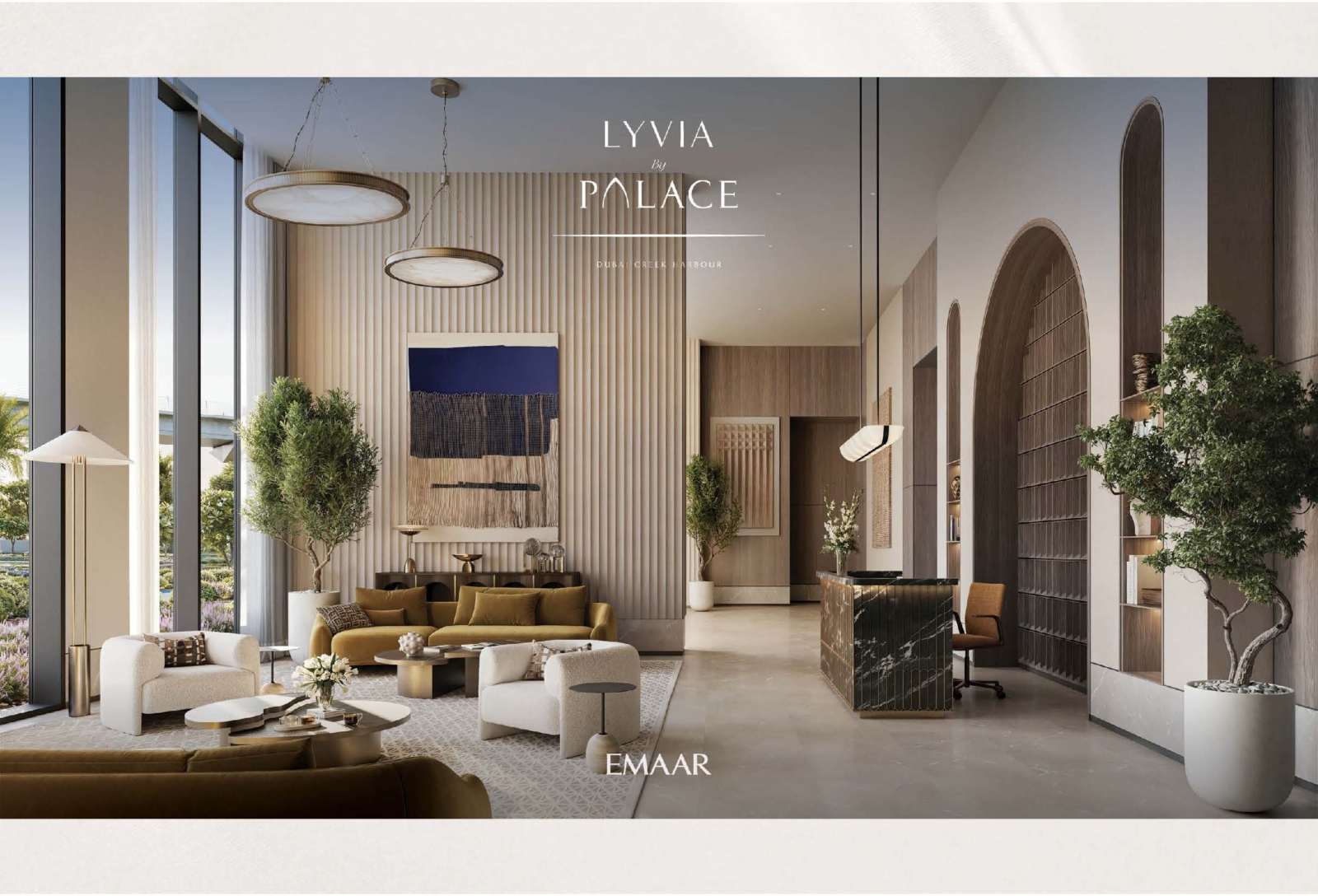 LYVIA BY PALACE в гавани Дубай Крик
