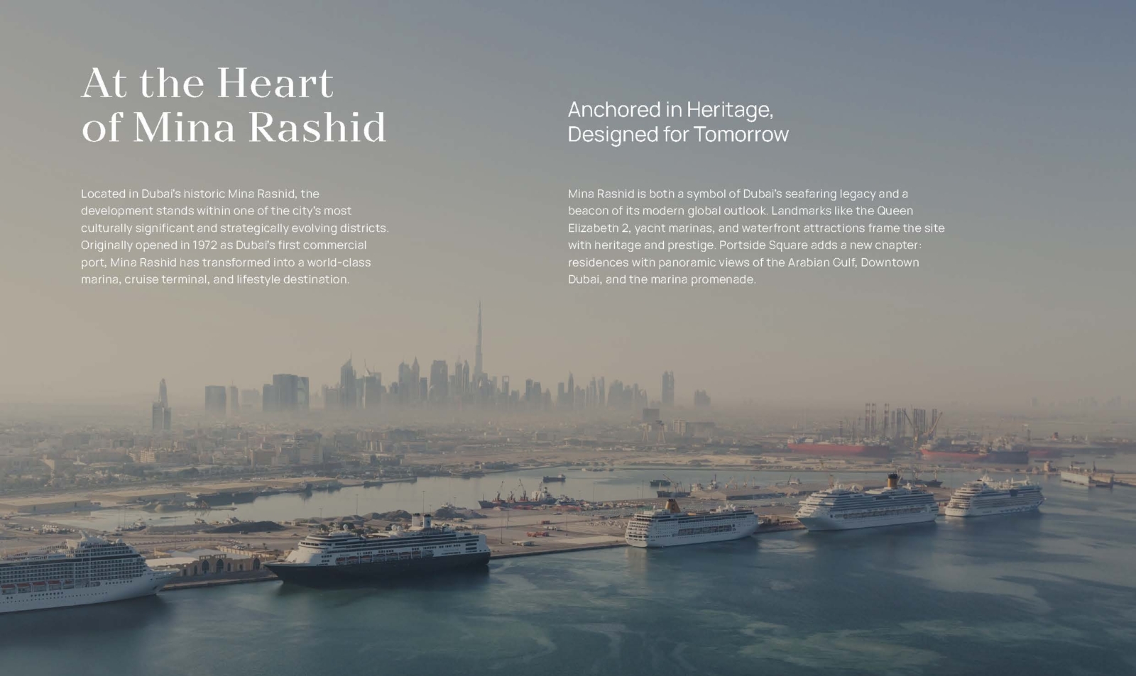 Portside Square Mina Rashid by Ellington