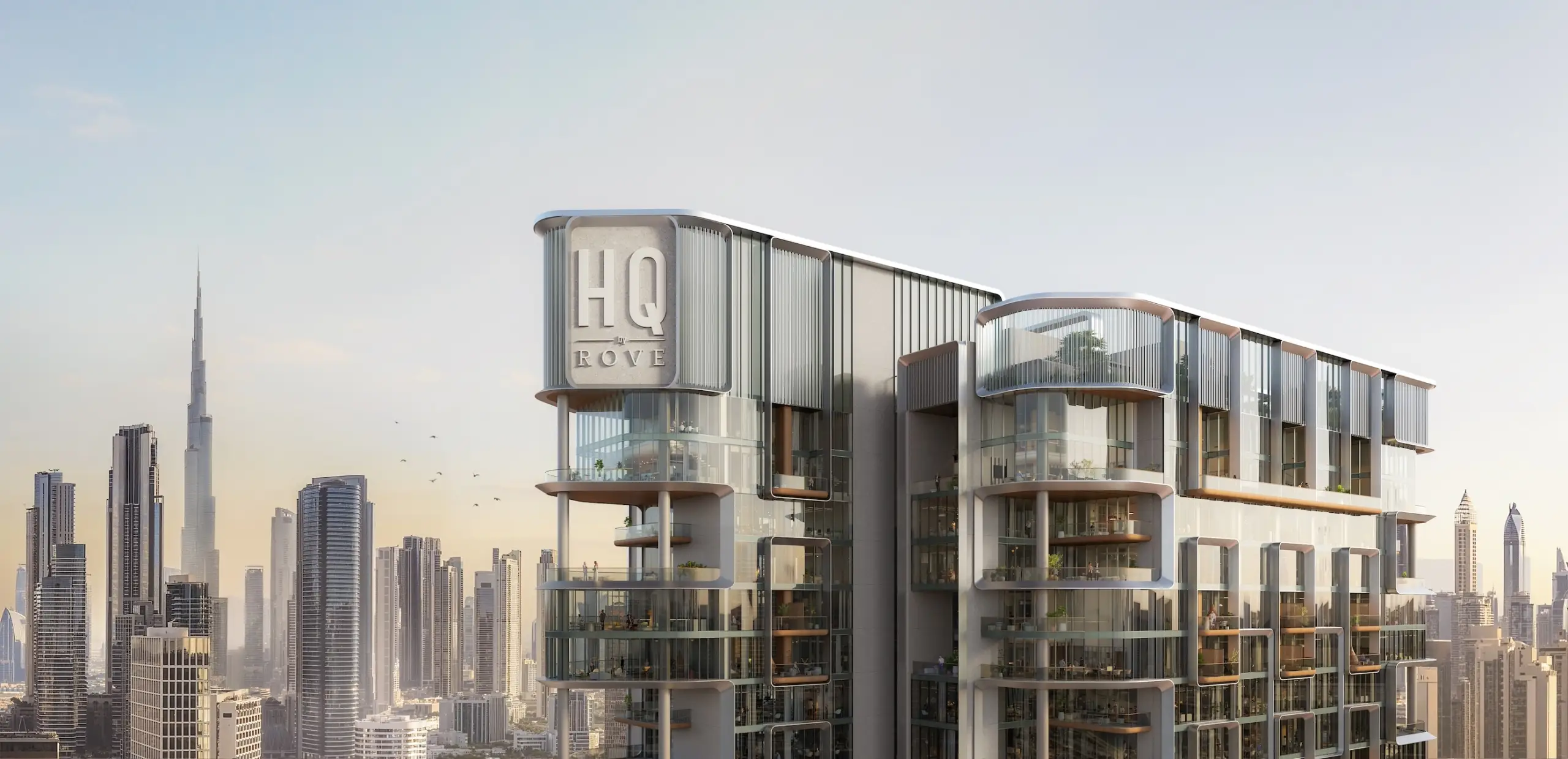 HQ by ROVE, Business Bay office project