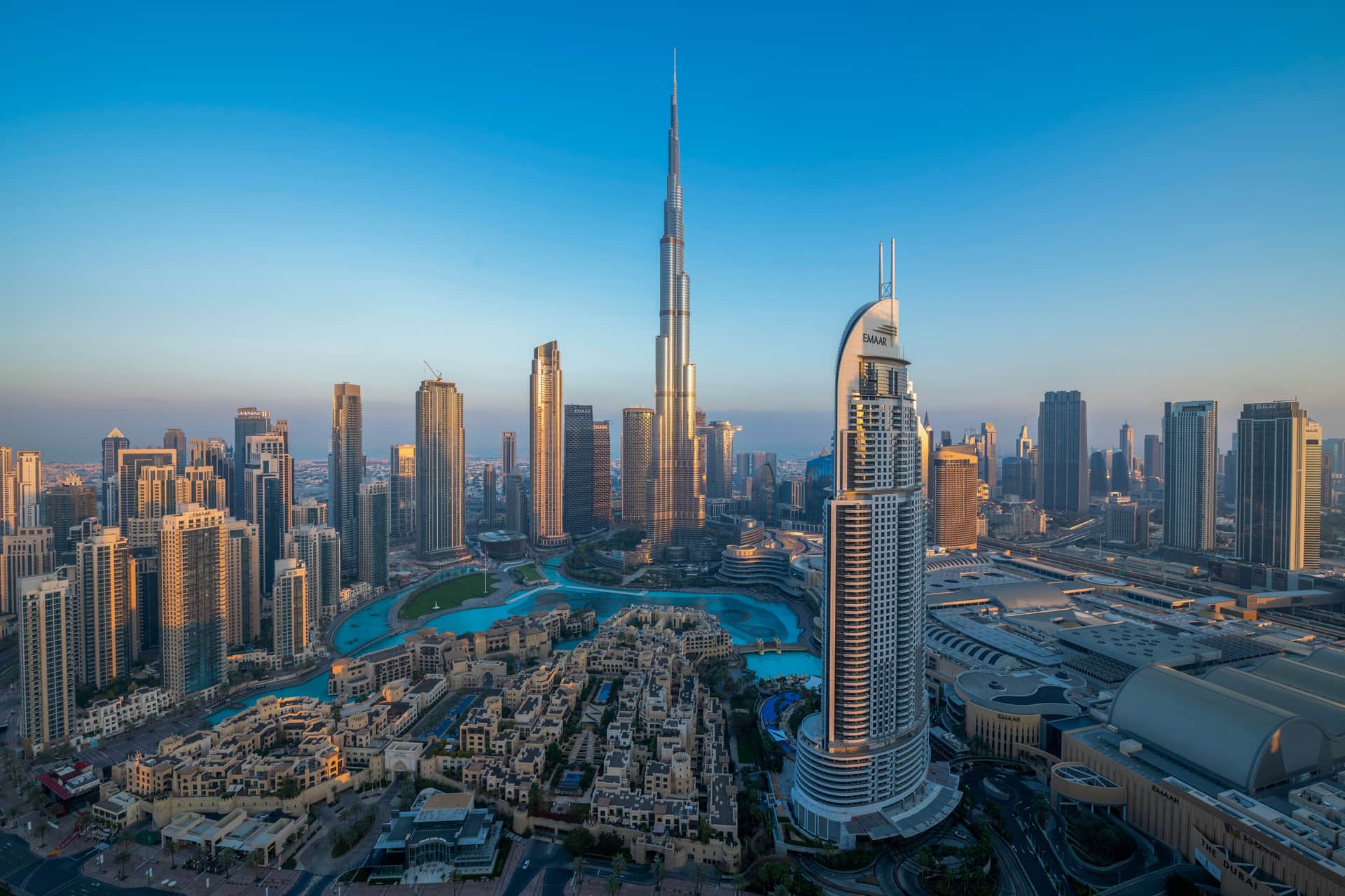 dubai skyline burj khalifa