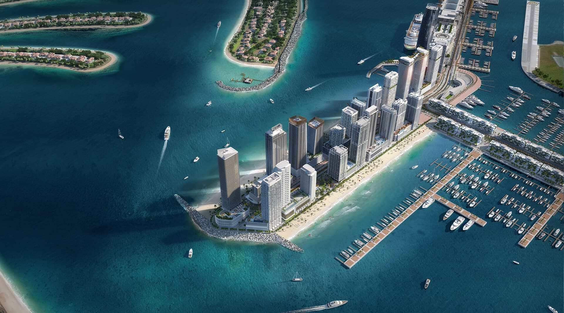 Emaar Beachfront apartments Dubai