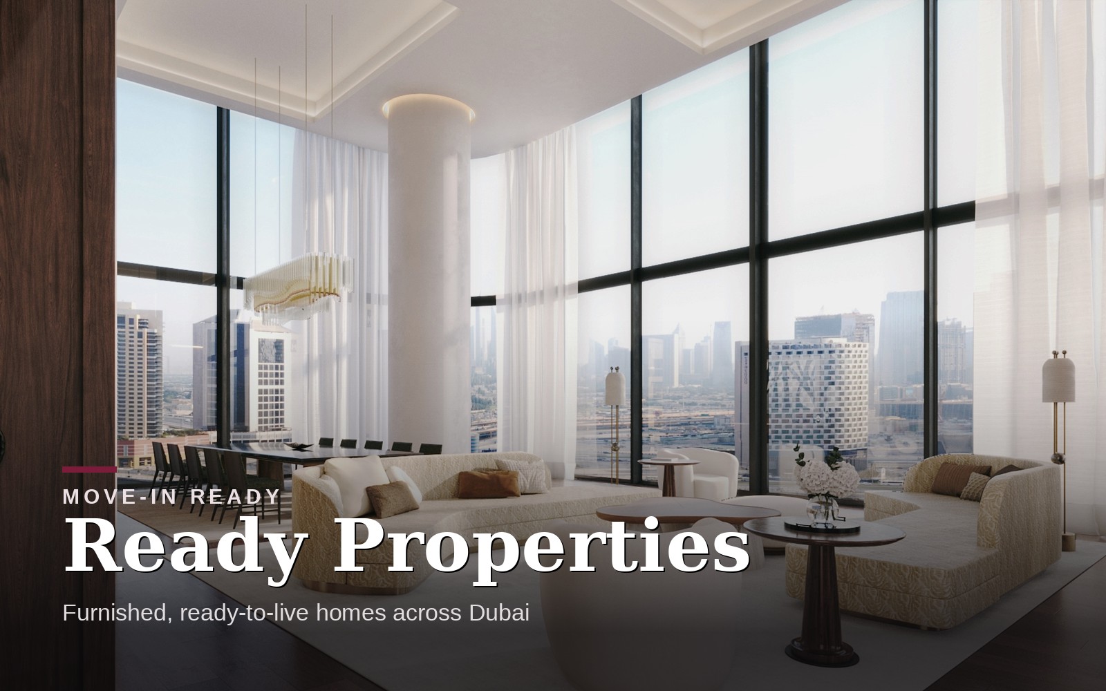 Ready move-in properties for sale in Dubai