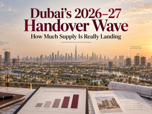 Dubai’s 2026 27 Handover Wave