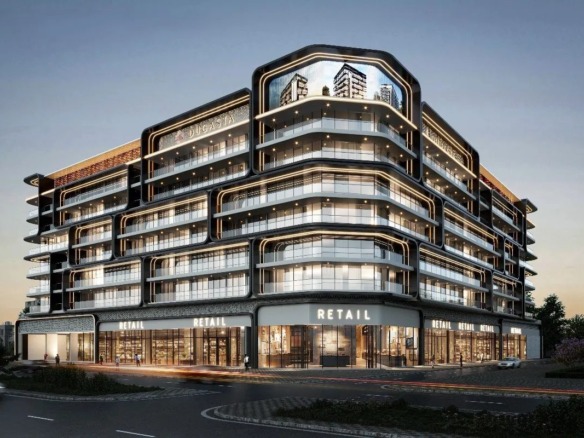Exterior view of Al Haseen Residences 6 at Dubai Industrial City by Dugasta Properties, Saih Shuaib 2, Dubai Industrial City, Dubai