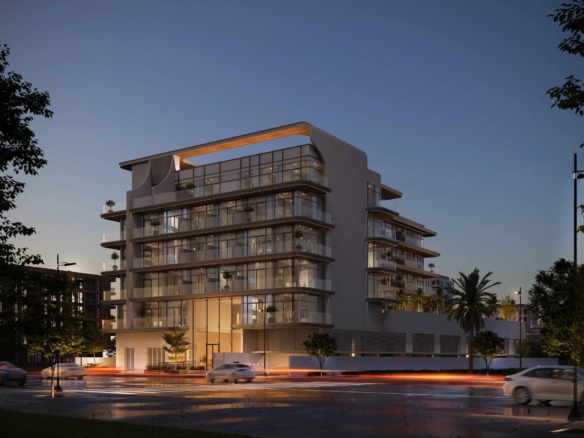 Exterior view of Chapter 02 by Newbury at Warsan 4 by Newbury Developments, Warsan 4, Dubai