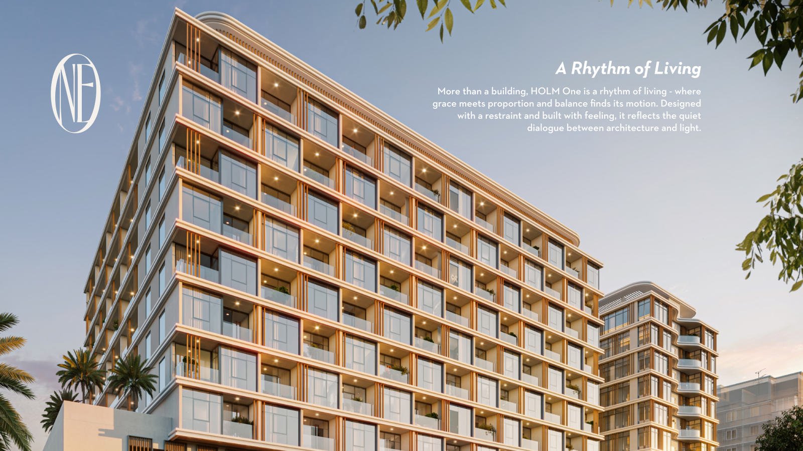 HOLM One at Jumeirah Garden City by HOLM Developments