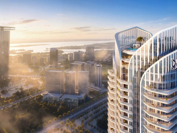 Exterior view of JOUD Residence at Al Reem Island by One Development, Al Reem Island, Abu Dhabi