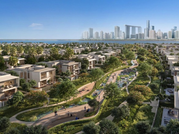 Villa neighbourhoods within the Marsa Al Saadiyat masterplan, Saadiyat Island