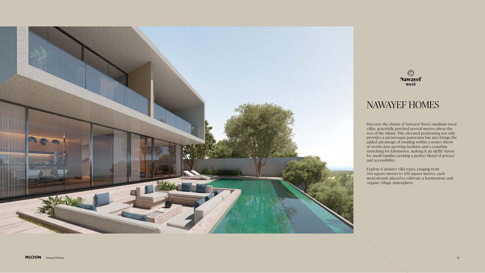 Nawayef Homes at Hudayriyat Island by Modon Properties