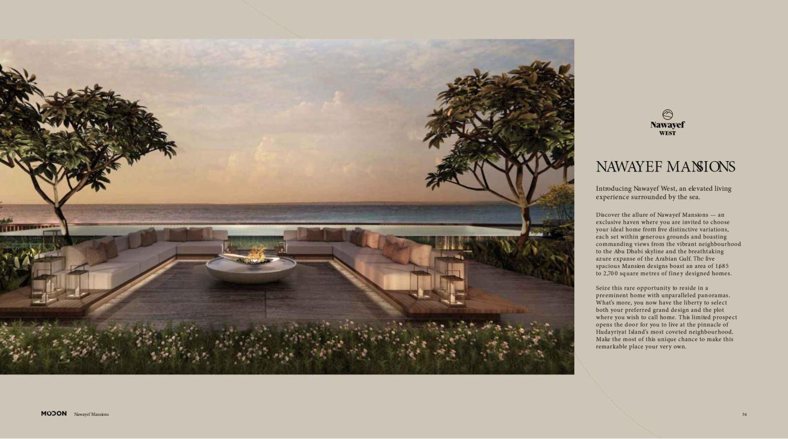 Nawayef Mansions at Hudayriyat Island by Modon Properties