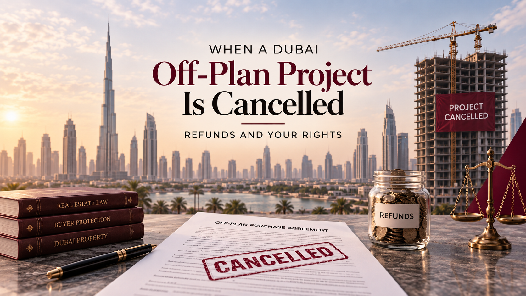 off plan cancel project dubai
