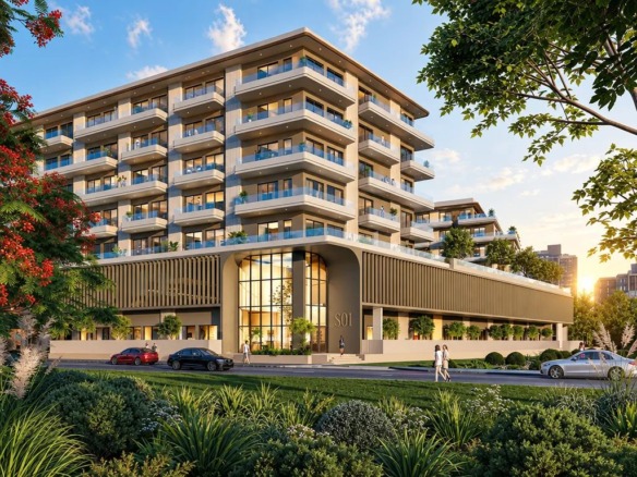 Exterior view of SOL Terra Gardens at JVC by SOL Properties, Jumeirah Village Circle, Dubai
