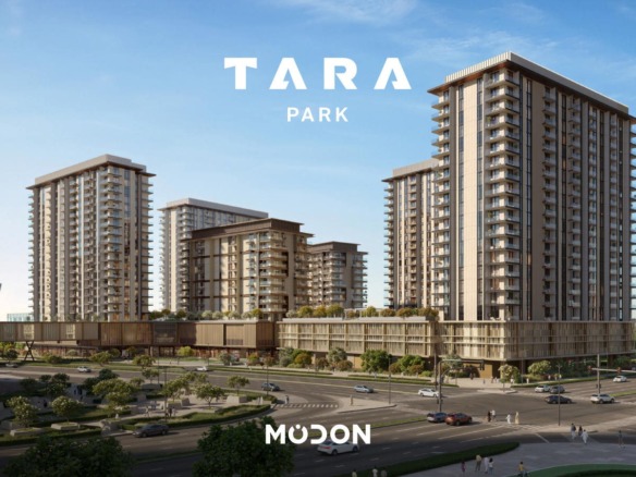 Tara Park twin towers at Maysan, Abu Dhabi by Modon Properties