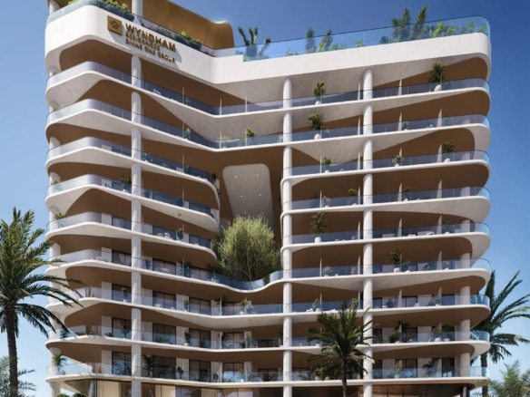 Exterior of Wyndham Residences Al Marjan Island