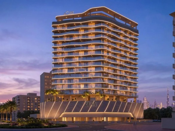 Exterior view of Zeta at Liwan by Acube Developments, Liwan, Wadi Al Safa 2, Dubai