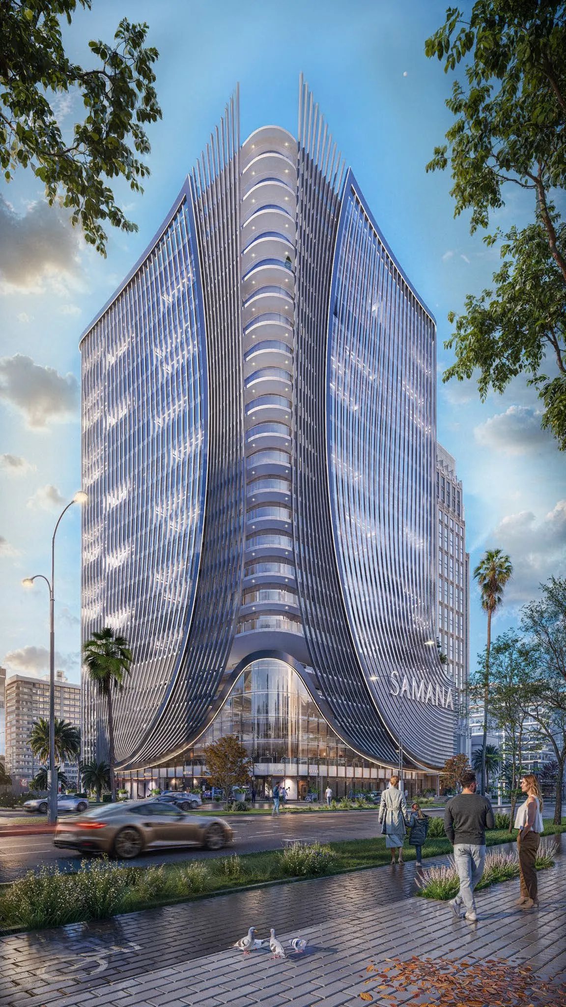 Samana Business Hub at Jebel Ali, Sheikh Zayed Road