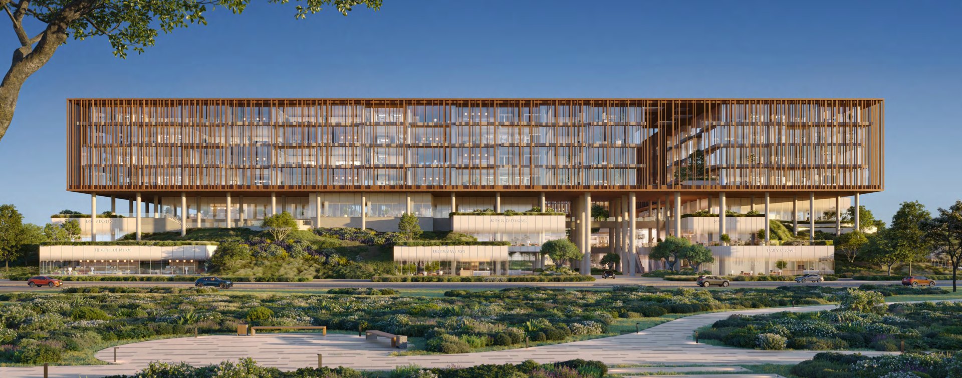The Yards Plaza at City of Arabia by BEYOND