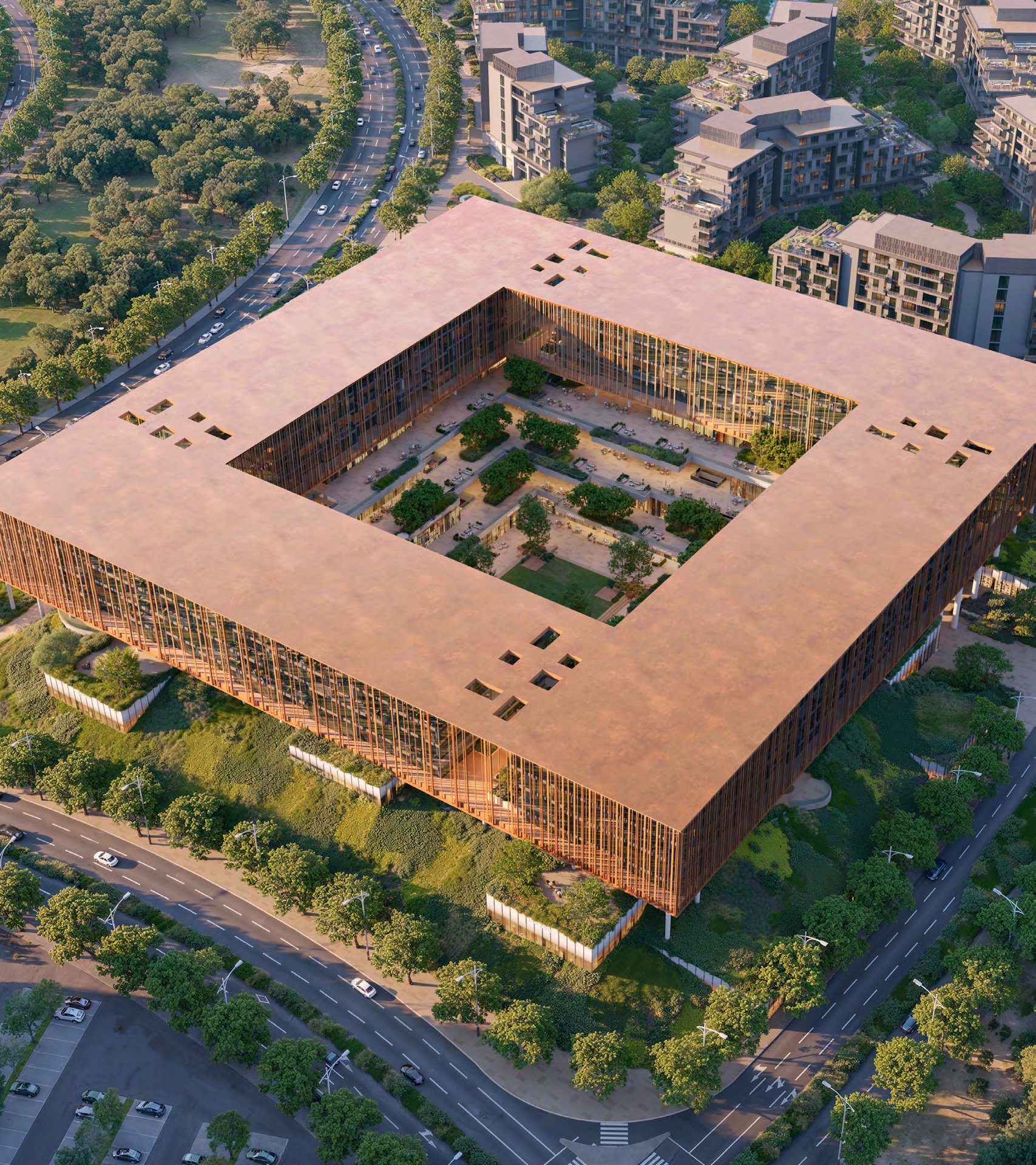 The Yards Plaza at City of Arabia by BEYOND