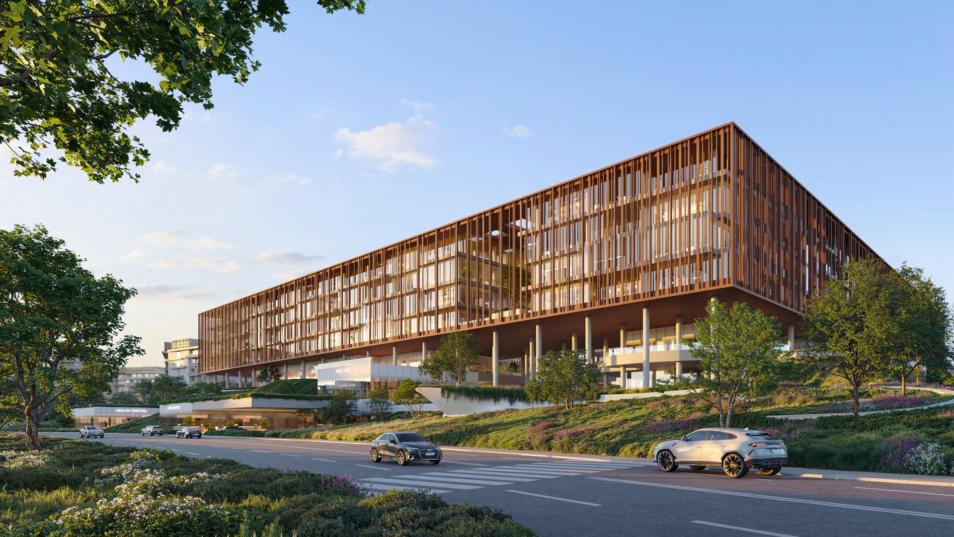 The Yards Plaza at City of Arabia by BEYOND