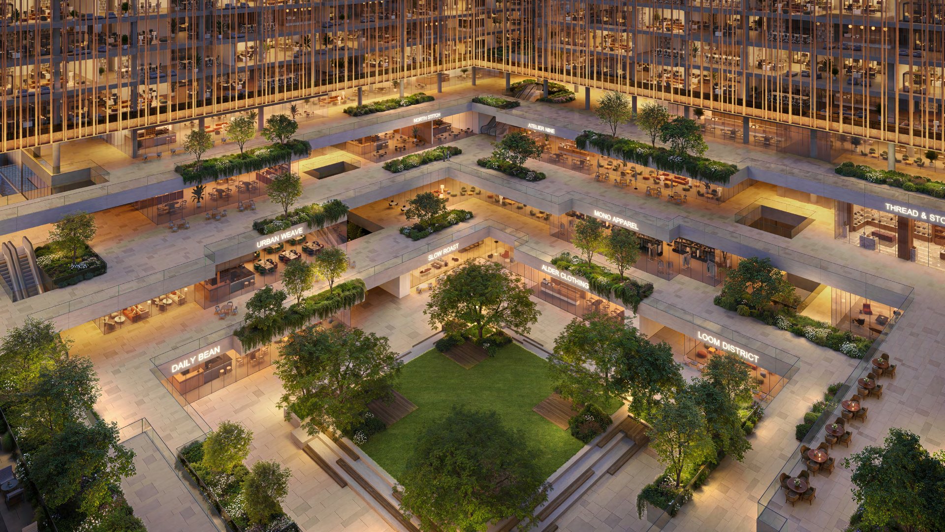 The Yards Plaza at City of Arabia by BEYOND